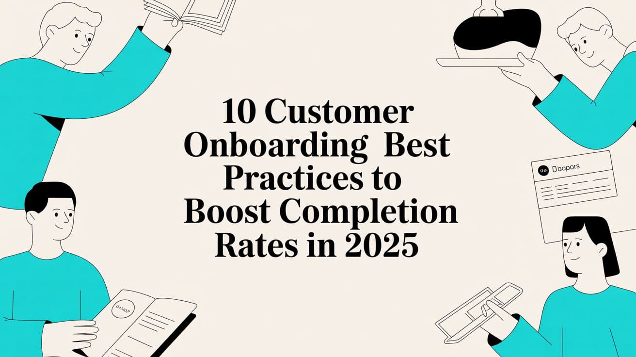 10 Customer Onboarding Best Practices to Boost Completion Rates in 2025