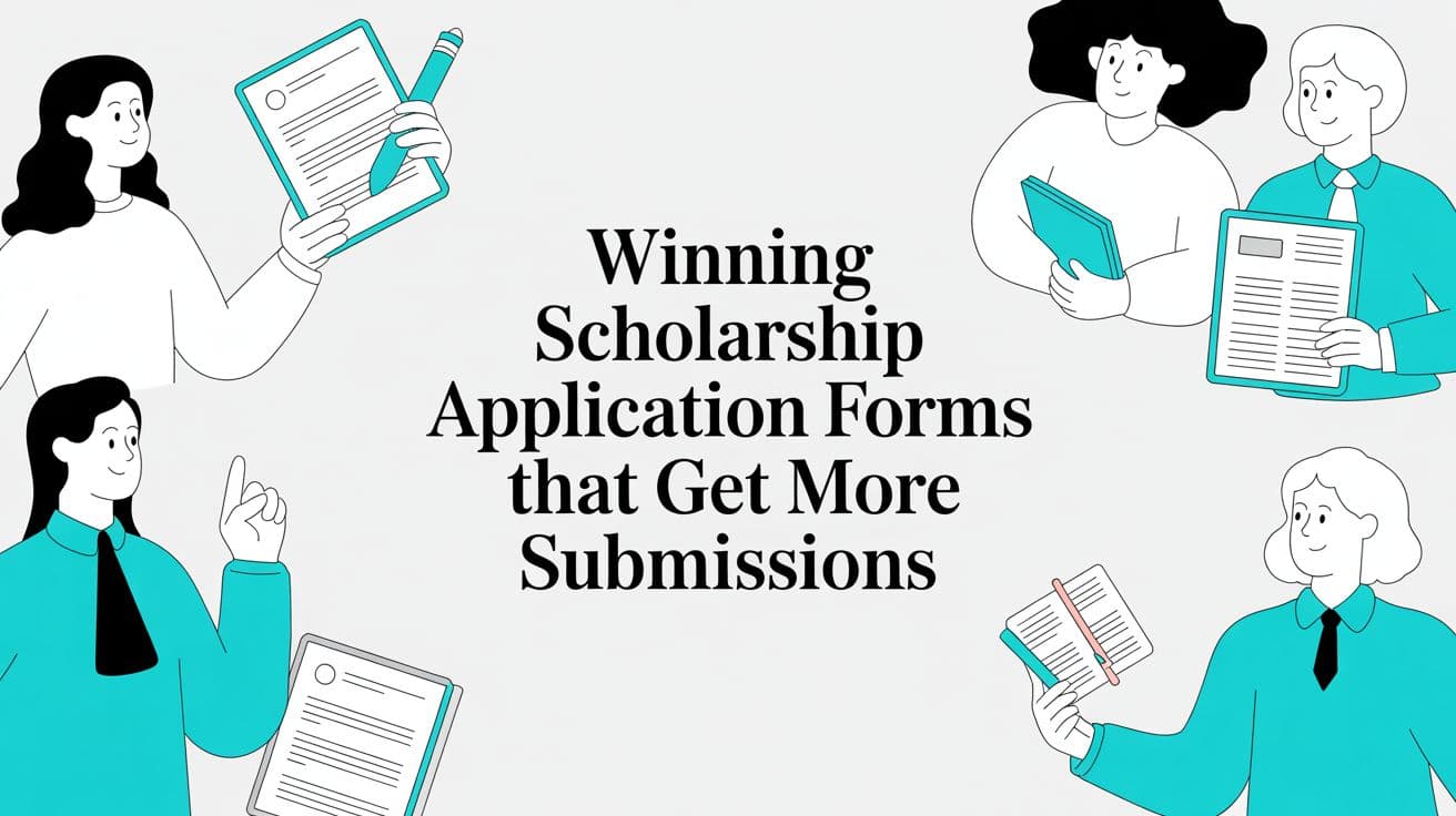 Winning Scholarship Application Forms That Get More Submissions