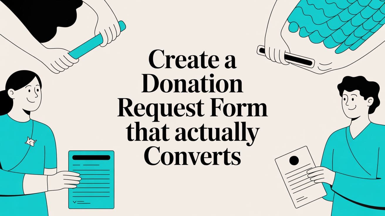 Create a Donation Request Form That Actually Converts