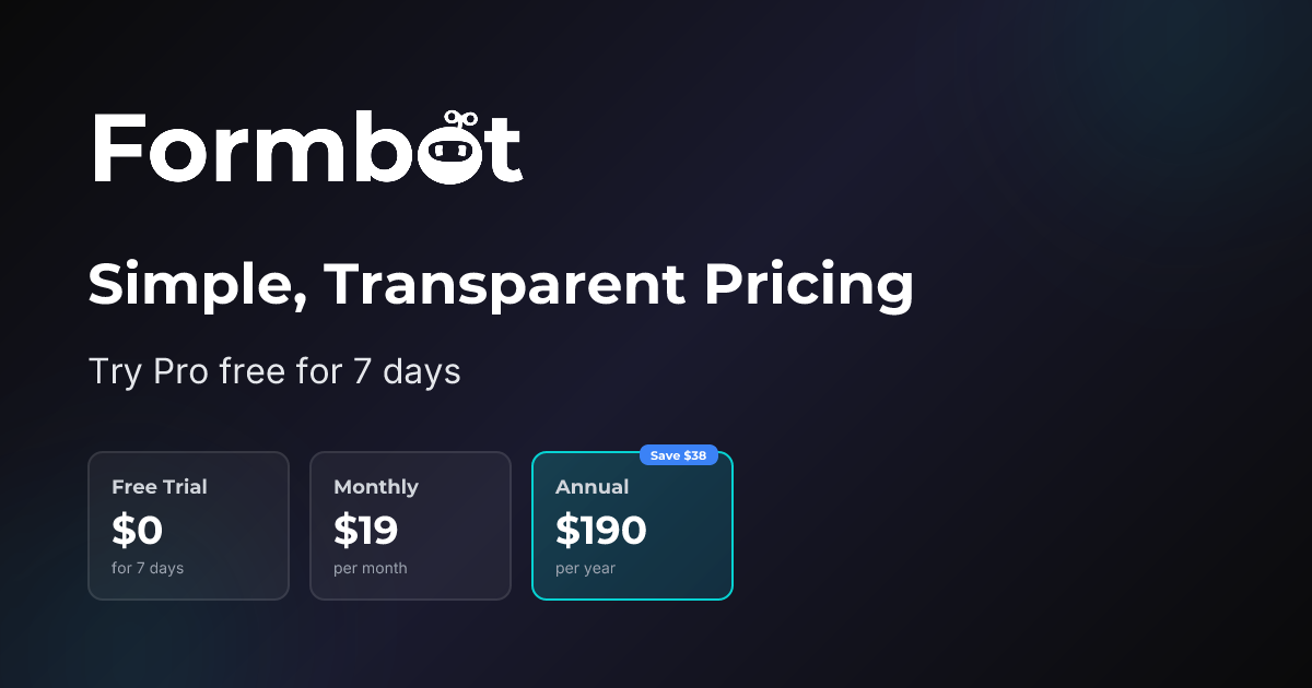 Formbot screenshot 1